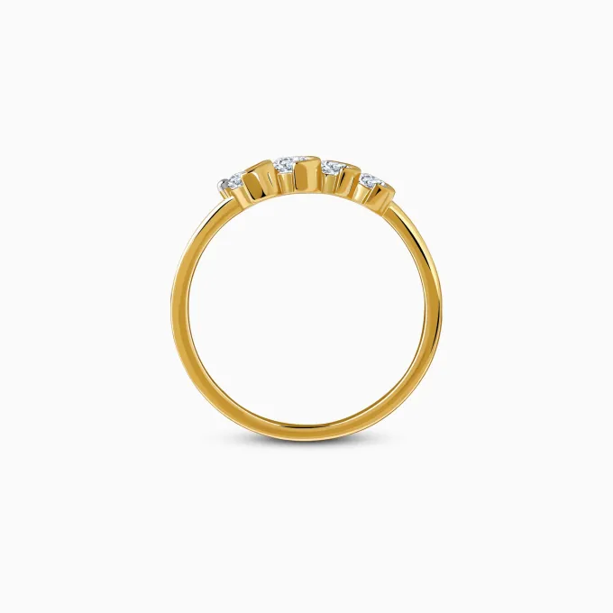 Gold Noira Lab Grown Diamond Ring