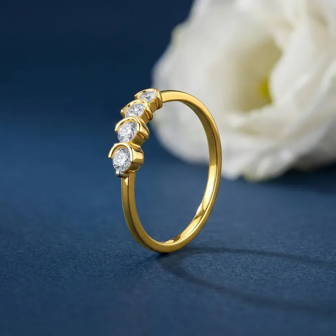 Gold Noira Lab Grown Diamond Ring