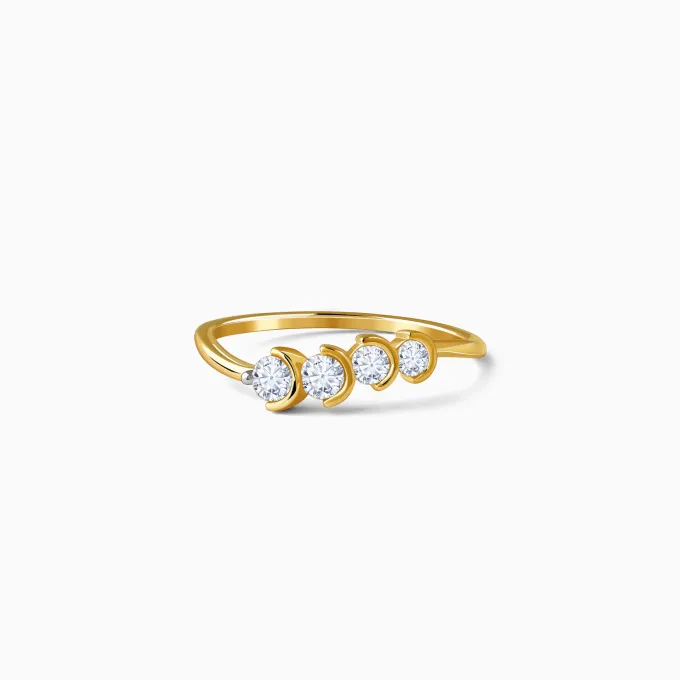 Gold Noira Lab Grown Diamond Ring