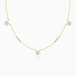 Gold Novae Diamond Necklace