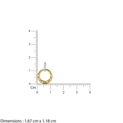 Gold Opulent Classic Lab Grown Diamond Pendant