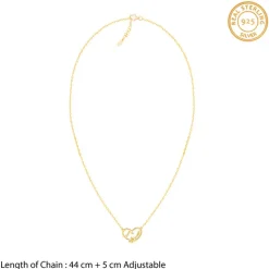 Gold Personalised Forever Yours Pendant