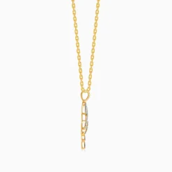 Gold Precious Infinity Lab Grown Diamond Pendant
