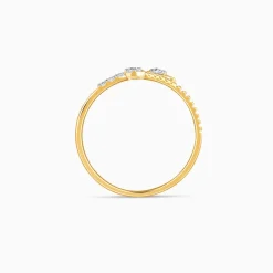 Gold Prism Aura Lab Grown Diamond Ring