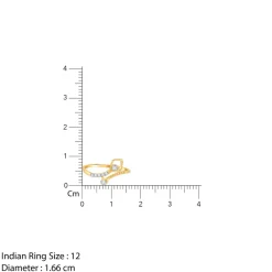 Gold Prism Aura Lab Grown Diamond Ring