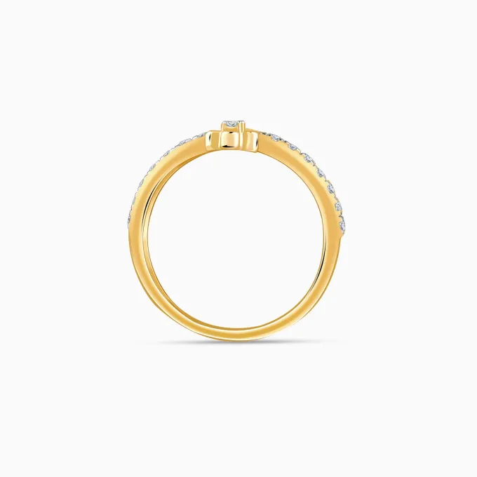 Gold Prong Lab Grown Diamond Ring