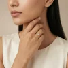 Gold Radiant Petaline Lab Grown Diamond Ring (Size 12)