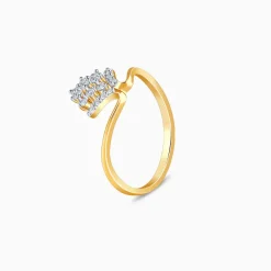 Gold Radiant Reign Lab Grown Diamond Ring