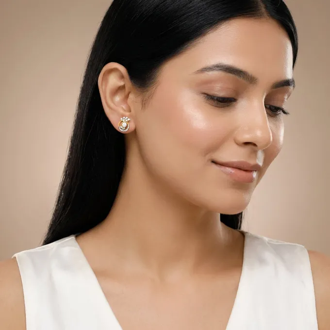 Gold Rayo Lab Grown Diamond Studs