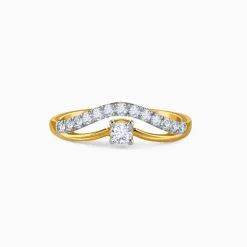 Gold Regna Lab Grown Diamond Ring