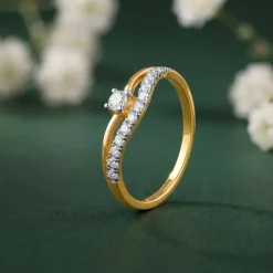 Gold Regna Lab Grown Diamond Ring