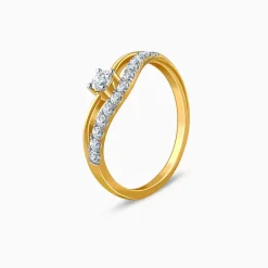 Gold Regna Lab Grown Diamond Ring