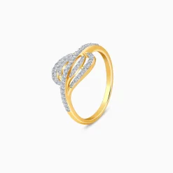 Gold Sassy Lab Grown Diamond Ring