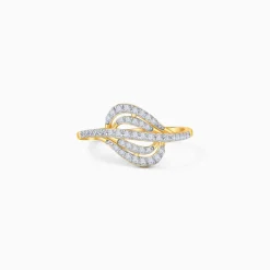 Gold Sassy Lab Grown Diamond Ring