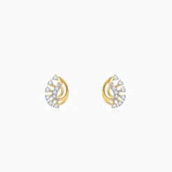 Gold Seraphina Lab Grown Diamond Studs