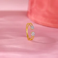 Gold Shared Journey Diamond Ring