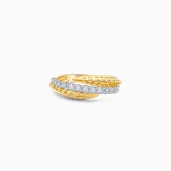 Gold Shimmering Moments Lab Grown Diamond Ring