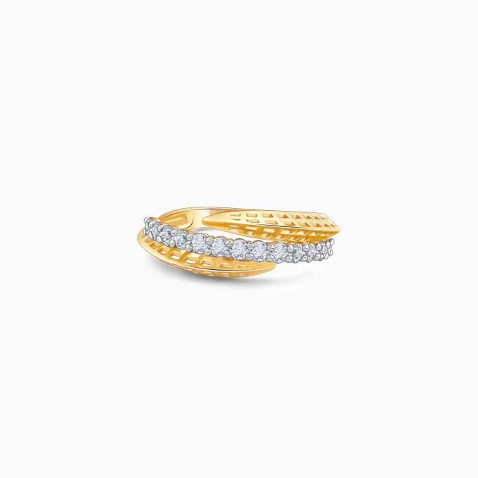 Gold Shimmering Moments Lab Grown Diamond Ring
