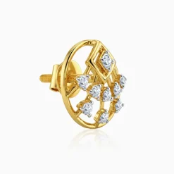 Gold Solene Lab Grown Diamond Earrings