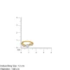 Gold Solstice Weave Lab Grown Diamond Ring (Size 12)