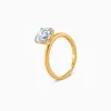 Gold Soul Solitaire Lab Grown Diamond Ring