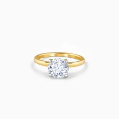 Gold Soul Solitaire Lab Grown Diamond Ring