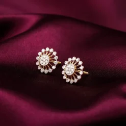 Gold Sparkler Diamond Earrings
