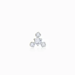Gold Starlit Lab Grown Diamond Nosepin