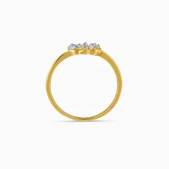 Gold Starry Glow Lab Grown Diamond Ring