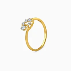 Gold Starry Glow Lab Grown Diamond Ring