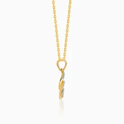 Gold Starry Whisper Diamond Pendant