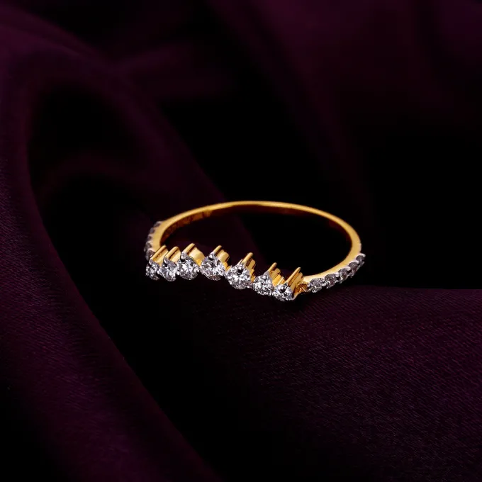 Gold Sublime Affection Diamond Ring