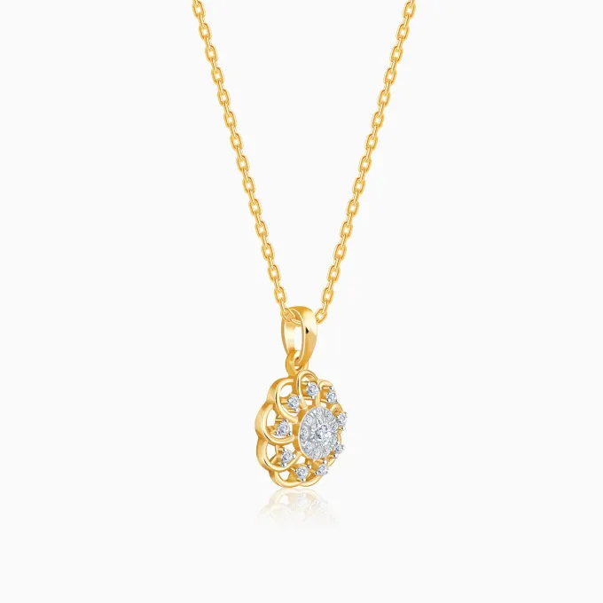 Gold Sunlit Sparkle Lab Grown Diamond