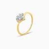 Gold Sunshine Diamond Ring
