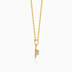 Gold Sunshine Dream Lab Grown Diamond Pendant