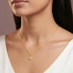 Gold Sunshine Dream Lab Grown Diamond Pendant