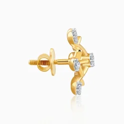 Gold Supernova Lab Grown Diamond Studs