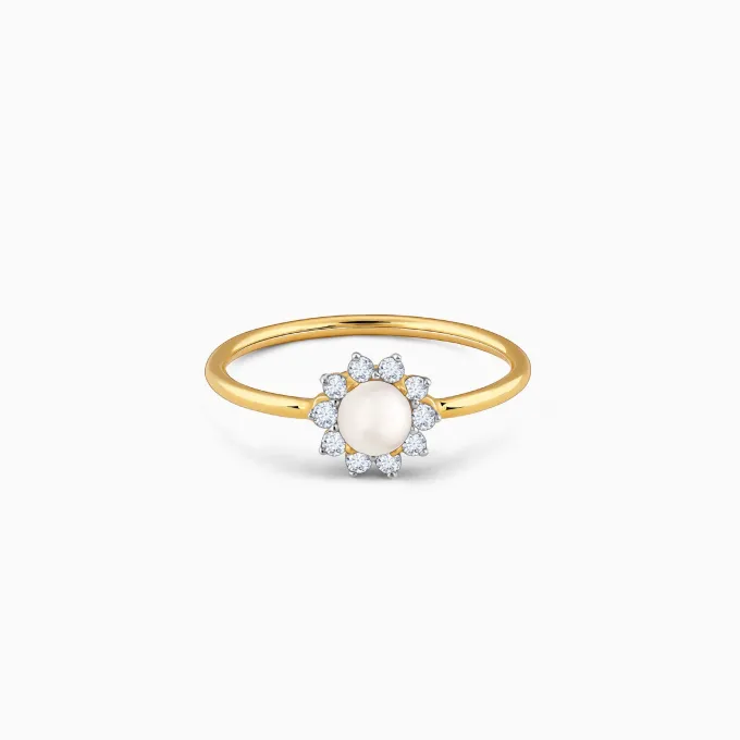 Gold Swank Diamond Ring