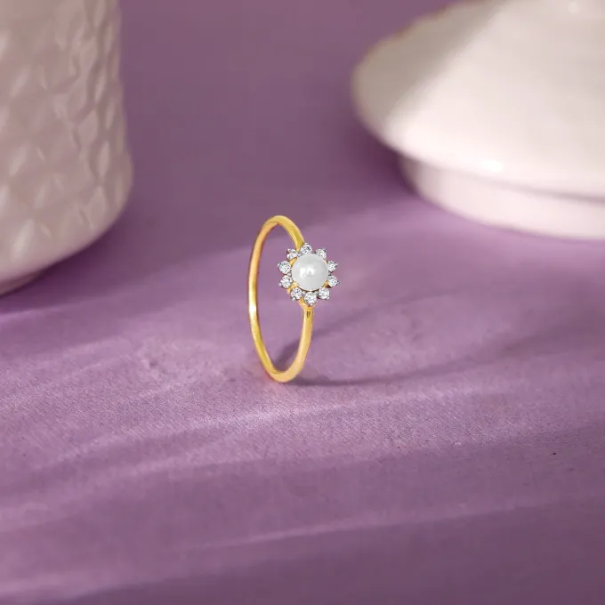 Gold Swank Diamond Ring
