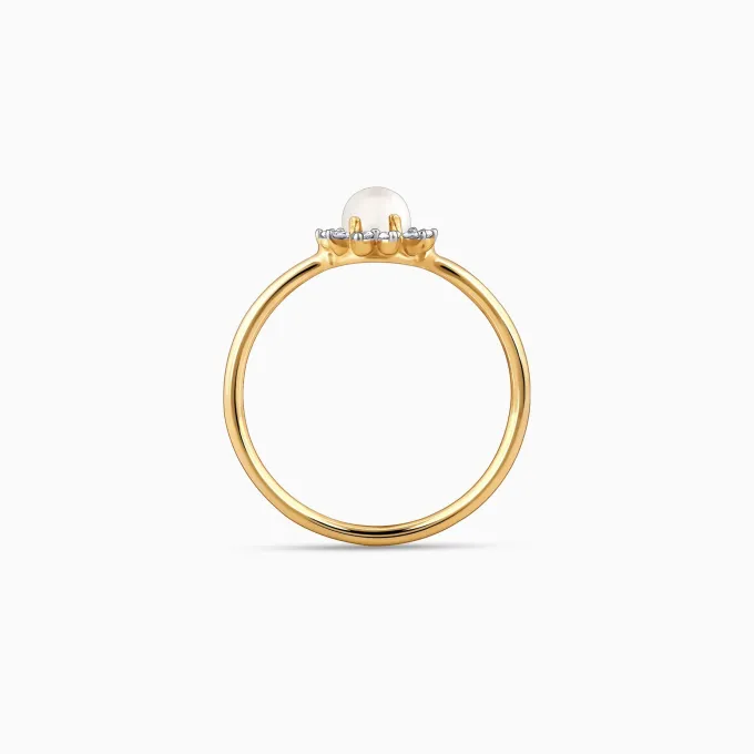 Gold Swank Diamond Ring