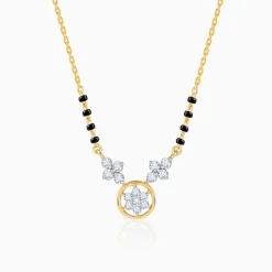 Gold Swapna Lab Grown Diamond Mangalsutra