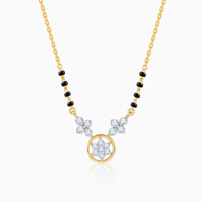 Gold Swapna Lab Grown Diamond Mangalsutra