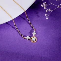 Gold Swapna Lab Grown Diamond Mangalsutra