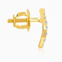 Gold Sway Lab Grown Diamond Studs