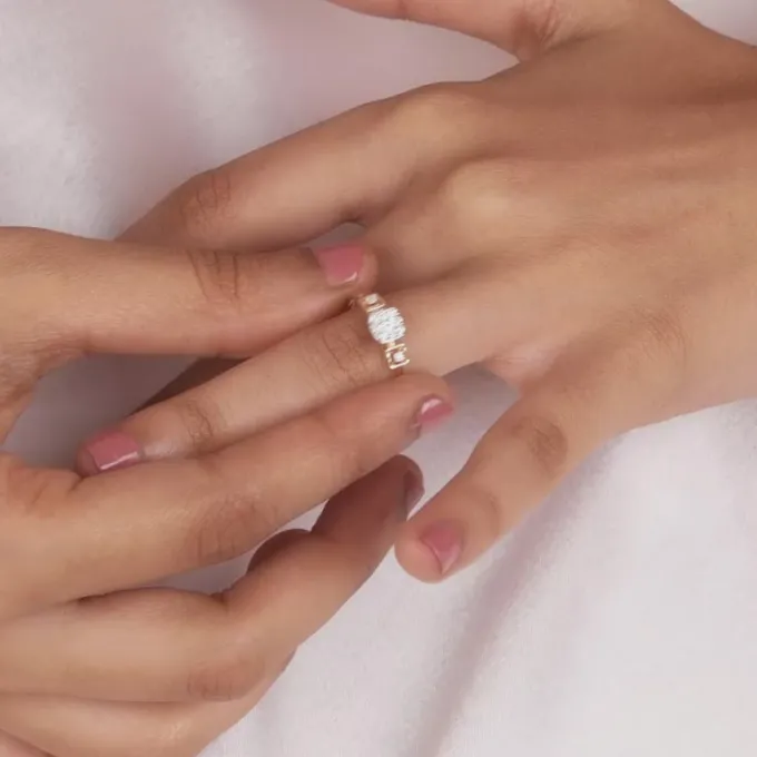 Gold Tapestry Of Life Diamond Ring