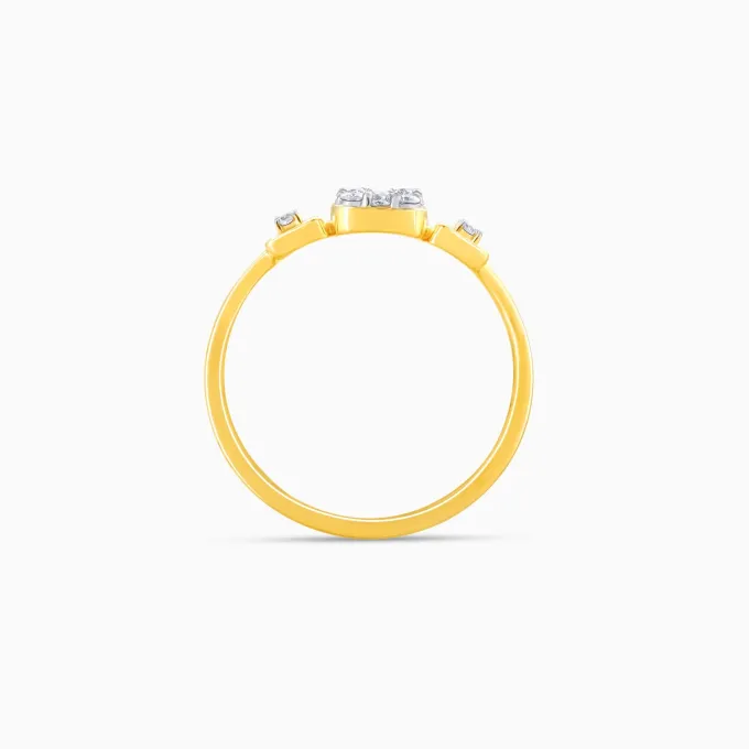 Gold Tapestry Of Life Diamond Ring