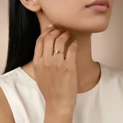 Gold Timelessly You Lab Grown Diamond Ring (Size 12)