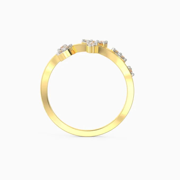 Gold Vibrant Spirit Diamond Ring