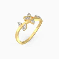Gold Vibrant Spirit Diamond Ring