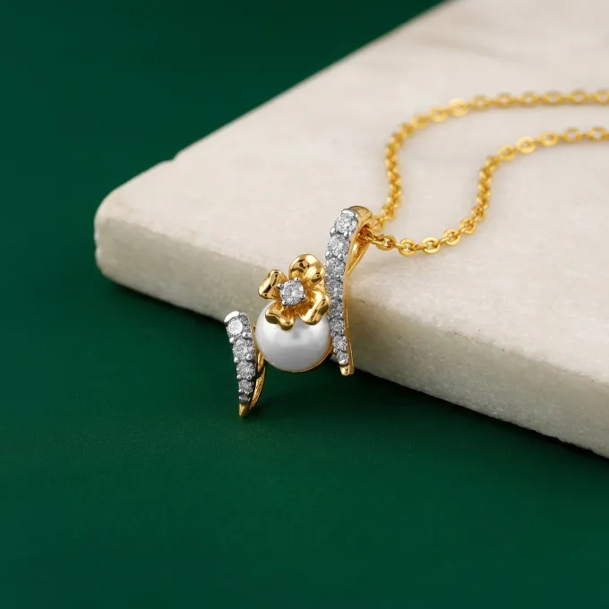 Gold Vida Shine Lab Grown Diamond Pendant